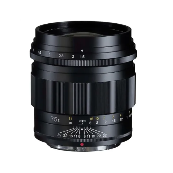 Voigtlander Lens 75mm f1.5 Z-Mount Nokton for Nikon Z