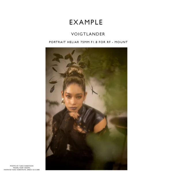 Voigtlander Lens 75mm f1.8 E-Mount Protrait Heliar for Sony E-Mount