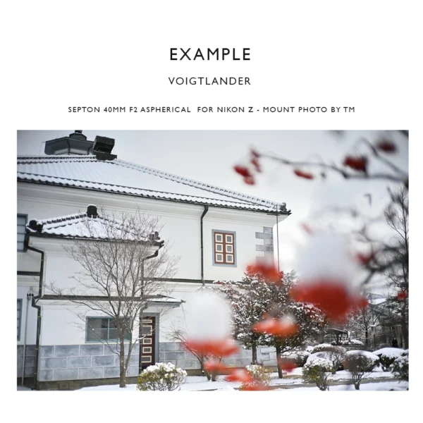 Voigtlander Lens 40mm f2.0 Septon for Nikon Z - Mount | Kamera Lensa Fixed Manual Fokus