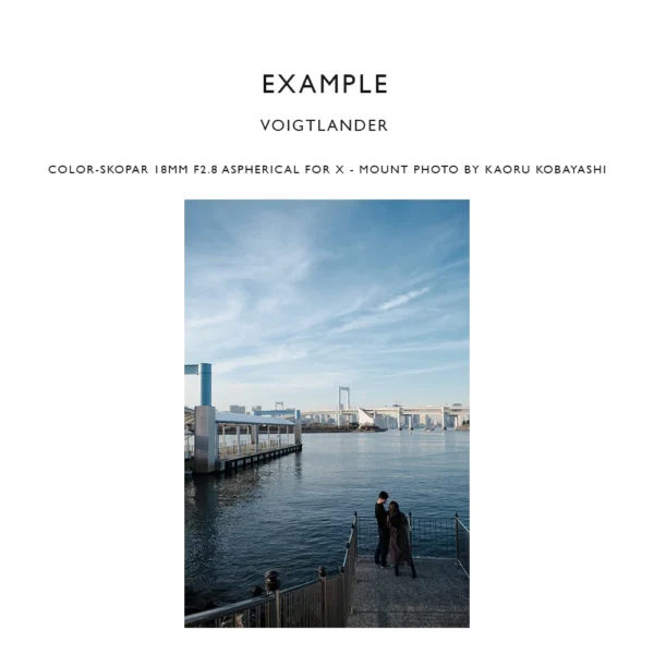 Voigtlander Lens 18mm f2.8 Color-Skopar for Fujifilm X - Mount | Lensa Kamera Fixed Manual Fokus