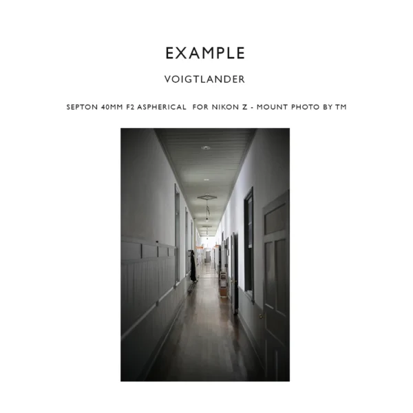 Voigtlander Lens 40mm f2.0 Septon for Nikon Z - Mount | Kamera Lensa Fixed Manual Fokus