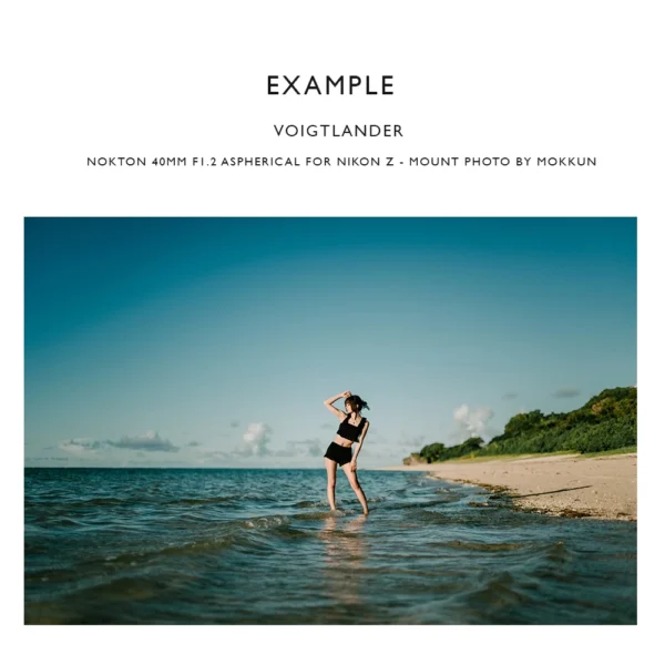 Distributor Lensa dan Aksesoris Fotografi Digital Pratama Retailindo Voigtlander Lens 40mm f1.2 Nokton For Nikon Z - Mount | Kamera Lensa Fixed Manual Fokus