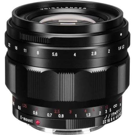 Distributor Lensa dan Aksesoris Fotografi Digital Pratama Retailindo Voigtlander Lens 50mm f1.2 Aspherical Nokton for Sony E-Mount - Kamera Lensa Fixed Manual Fokus