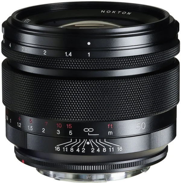 Voigtlander Lens 50mm F1.0 RF Mount Nokton for Canon RF Lensa Kamera